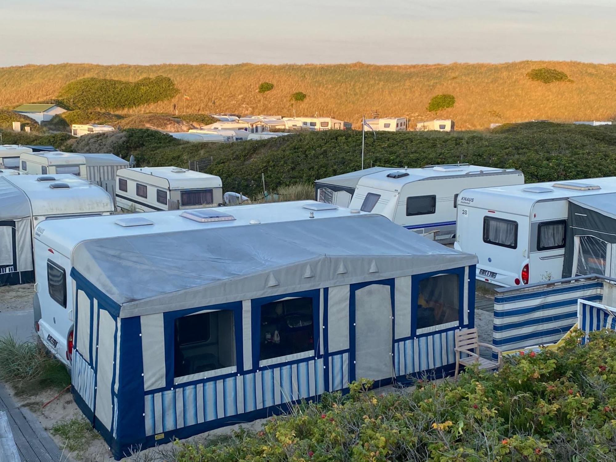 Wohnwagenvermietung Hoernum / Sylt Exteriér fotografie