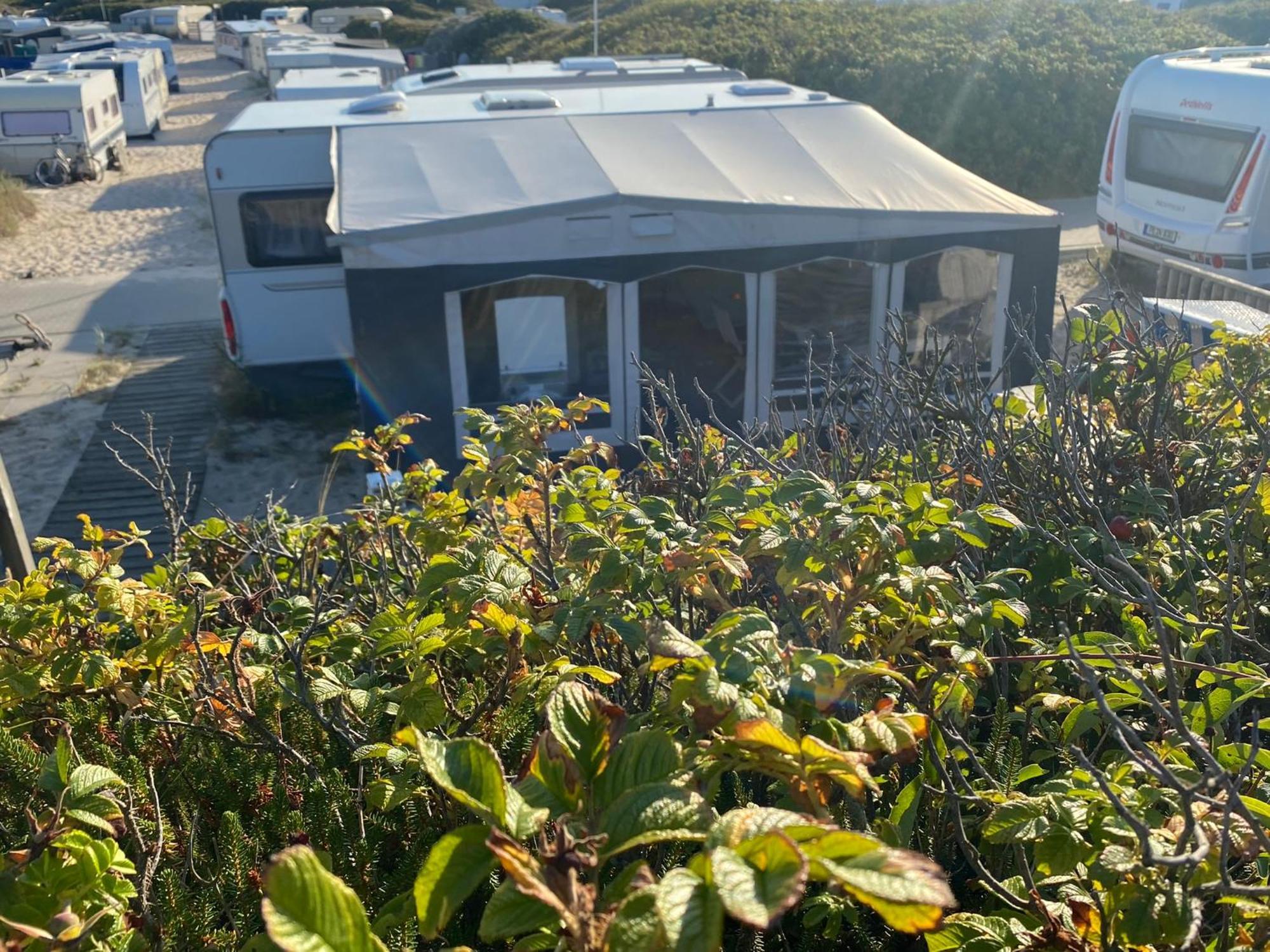 Wohnwagenvermietung Hoernum / Sylt Exteriér fotografie