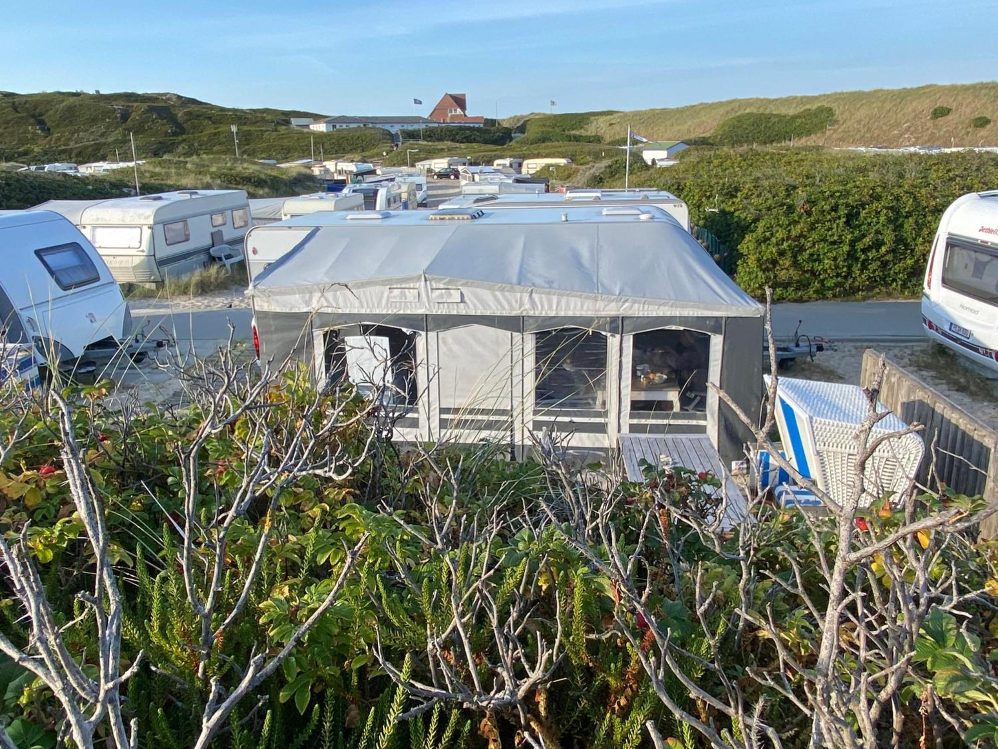 Wohnwagenvermietung Hoernum / Sylt Exteriér fotografie